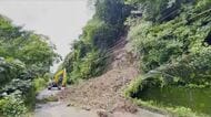いの町の国道で土砂崩れ【高知】
