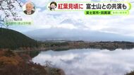 富士宮・田貫湖で紅葉見頃　富士山との共演も　来週は冬の寒さに注意【静岡・ただいま天気　11/12