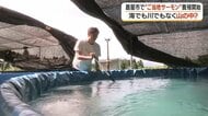 山の湧き水でサーモンを育てる　鹿児島の男性が挑む「大隅から世界へ」の夢