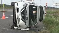 クマと接触か？車体に動物の毛が…乗用車が中央分離帯に衝突し横転_運転の20～30代くらいの男性死亡_現場付近では頻繁に「ヒグマ」出没〈北海道根室市〉