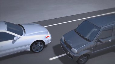 【独自】猛スピードの対向車センターラインはみ出し当て逃げ…首を負傷した被害者夫婦が語る恐怖