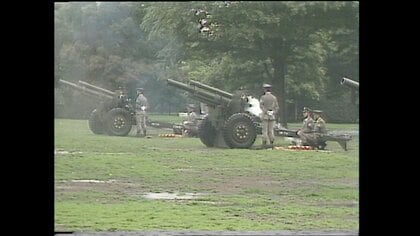 迫る安倍元首相「国葬」　参列する自衛隊の任務は　19発「弔砲」の意味