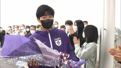 新星“山下りの神”伊藤蒼唯選手が母校に凱旋　箱根制覇に貢献…後輩にエール【島根発】