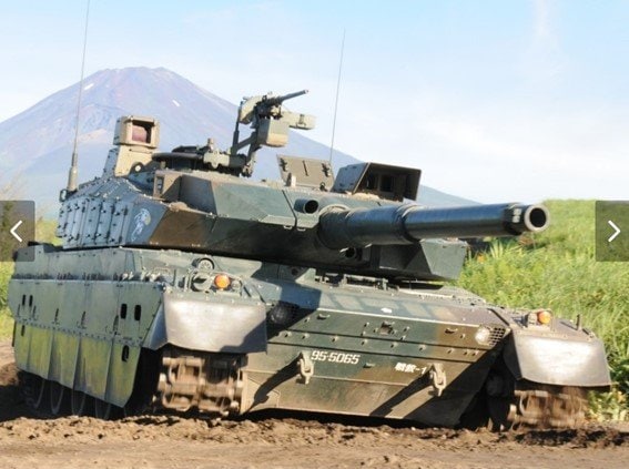 陸上自衛隊10式戦車(44口径長 主砲)