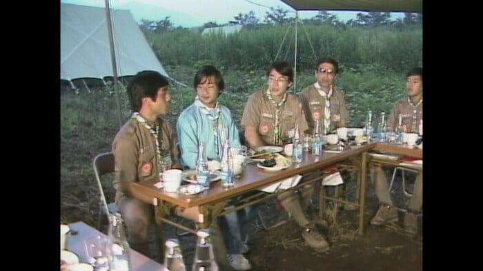 昭和57（1982）年8月　「第8回 日本ジャンボリー」に参加された天皇陛下（宮城・白石市）