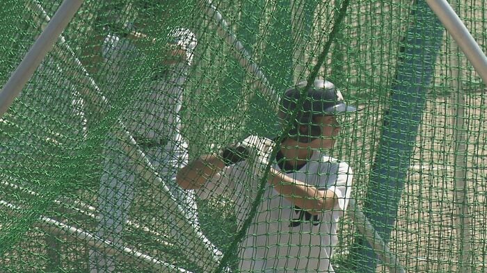 甲子園を前に打撃練習にも熱が入る