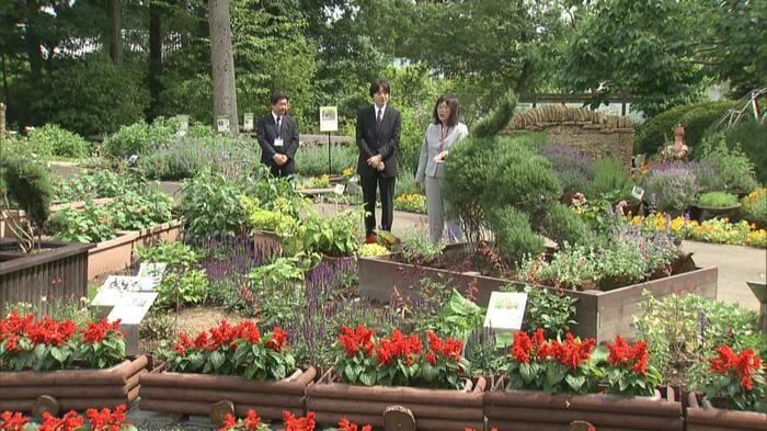 水戸市植物公園のキッズガーデン