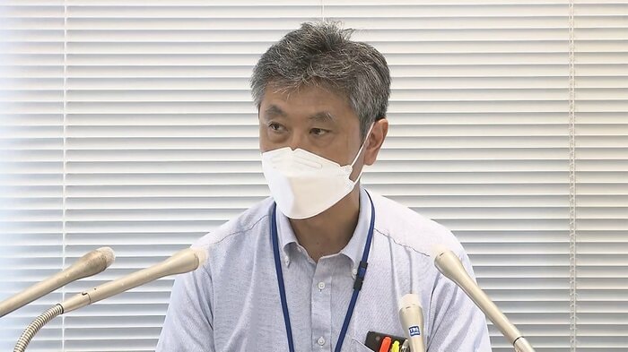 事件を受けて、神奈川県が記者会見を行った(3日午前 神奈川県庁)