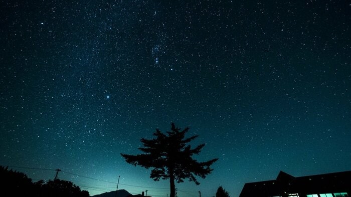 星空保護区に認定された南六呂師の星空