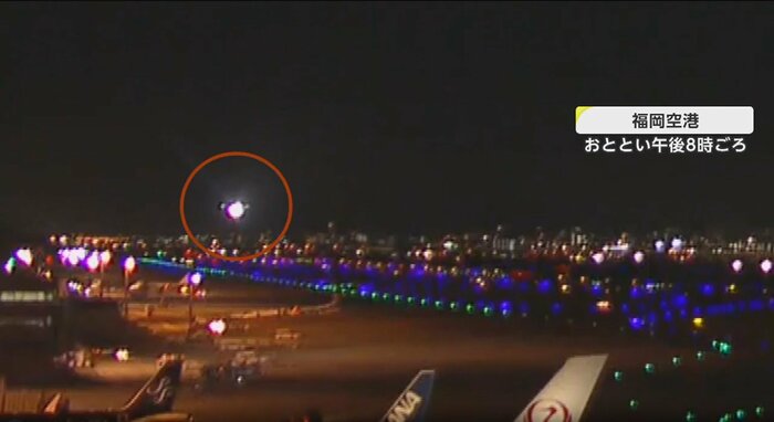 福岡空港への着陸態勢に入る「セブ・パシフィック航空」