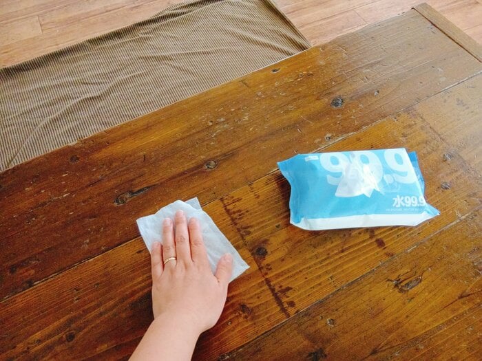 ウェットティッシュは箱買いしています