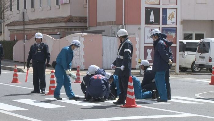事故現場(2015年 長野県佐久市)