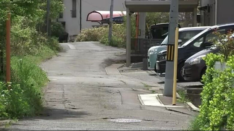クマが住宅敷地内に　住人が家の中から目撃　岩手県盛岡市｜FNNプライムオンライン