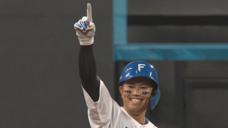 【日本ハム】序盤から打線爆発！16安打10得点で2連勝！首位まで2ゲーム差 今川が2試合連続の猛打賞 野村は1番起用で期待に応える 新庄監督「面白くなってきた」｜FNNプライムオンライン