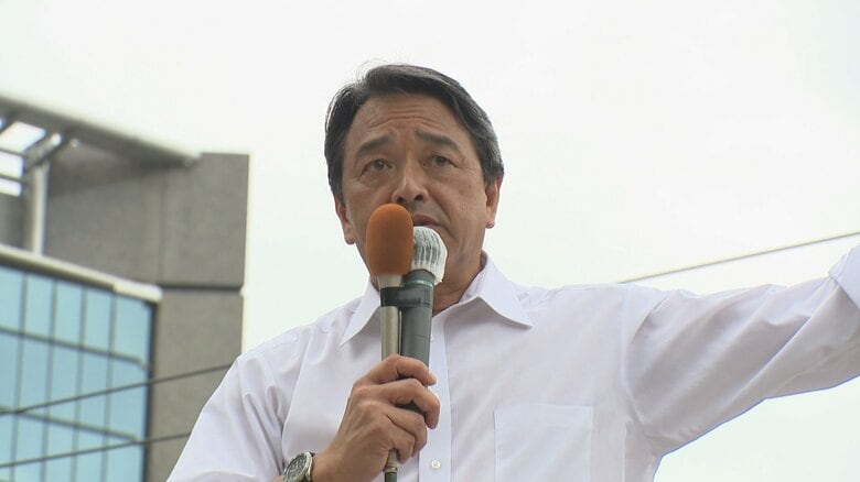 国民民主・榛葉幹事長が富山に来県　ガソリン減税廃案の矛盾を痛烈批判｜FNNプライムオンライン
