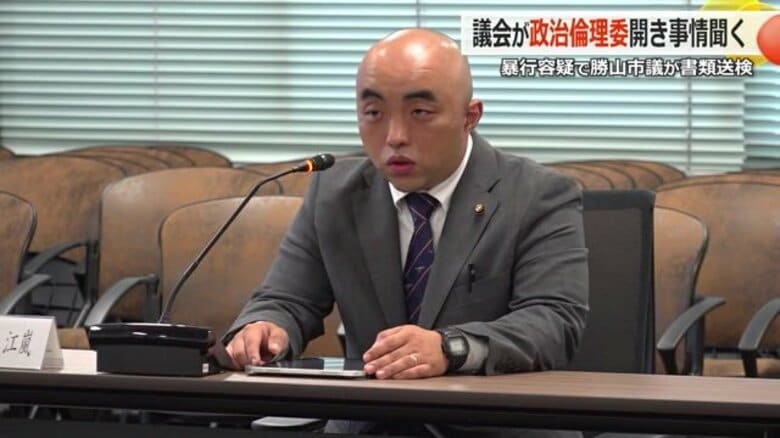 酒酔いで路上に飛び出し、車の助手席に乗ろうと…駆け付けた知人男性を殴り「殺すぞ」　書類送検の勝山市議「ヒッチハイクのつもりだった」｜FNNプライムオンライン