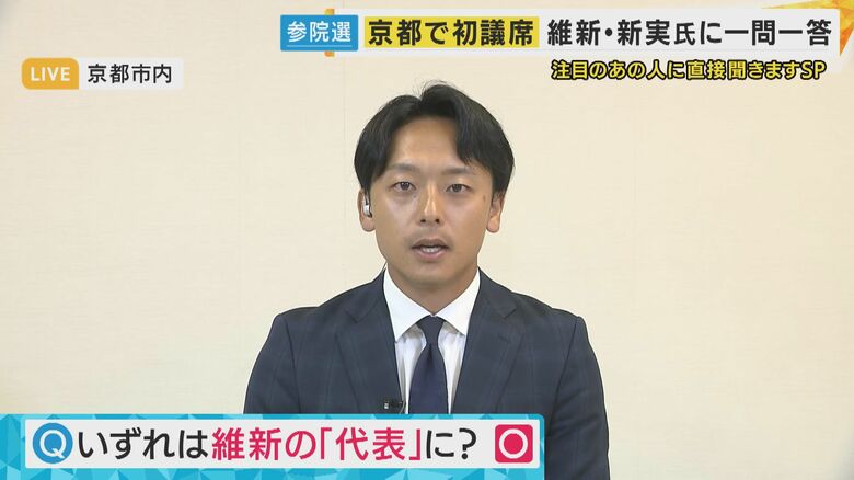 【速報】元カンテレアナの維新・新実氏　将来的な代表就任に意欲「目指さなければ目指している将来はない」｜FNNプライムオンライン