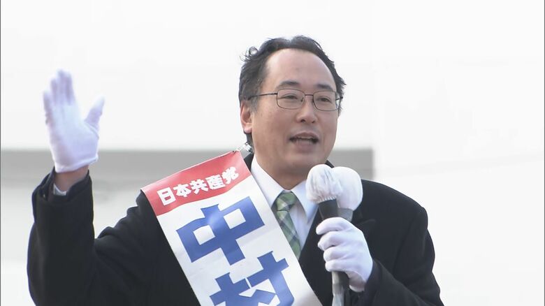 【衆院選・新潟1区】日本共産党・中村岳夫氏　消費税減税・原発ゼロ訴え「原発ゼロには共産党の議席が必要」｜FNNプライムオンライン