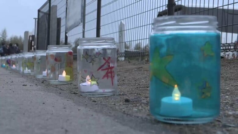 中学生が鎮魂のキャンドル点灯　東日本大震災15年　岩手県陸前高田市｜FNNプライムオンライン