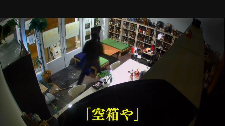 防犯カメラの映像