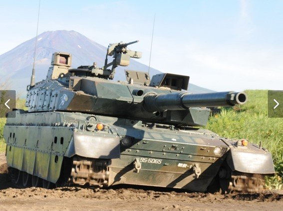 陸上自衛隊10式戦車（44口径長　主砲）