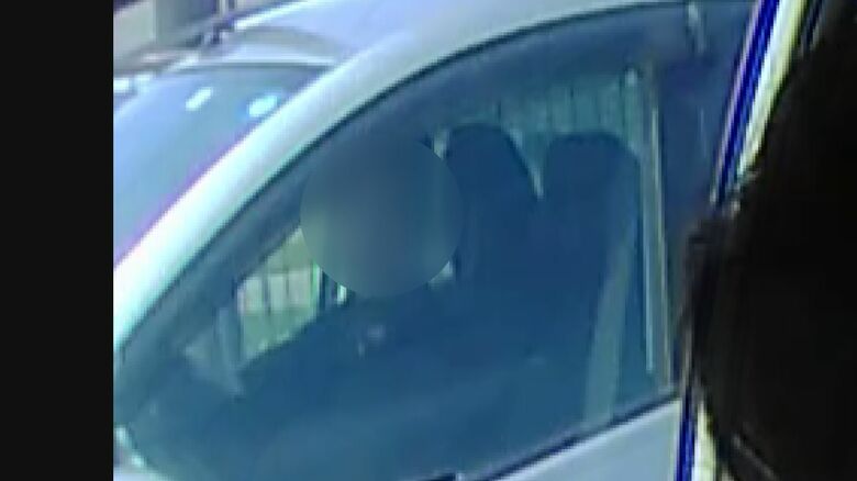 ドライブレコーダーに写っていた被告