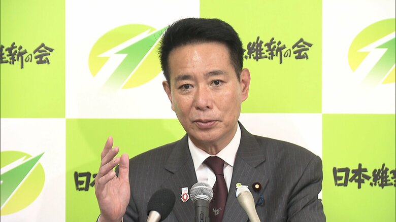 日本維新の会・前原誠司共同代表