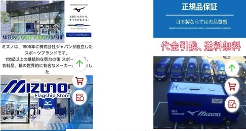 消費者庁が公開した偽サイト