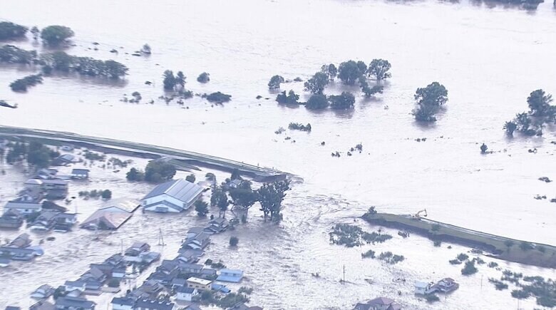 長野県を襲った台風19号（19年10月）