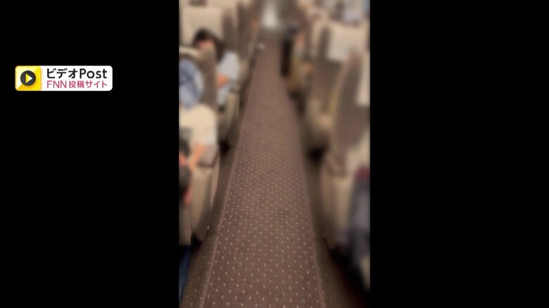 新幹線ホテルの様子