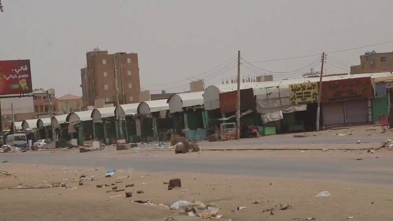 戦闘が続くスーダン国内の様子