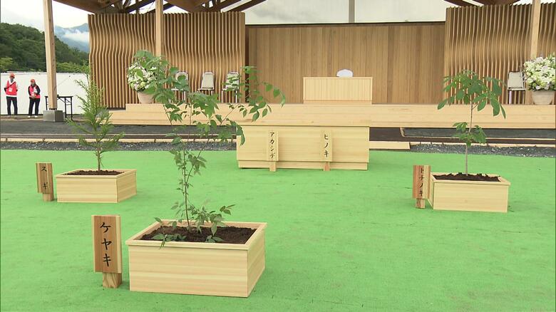 天皇陛下が植えられた苗木