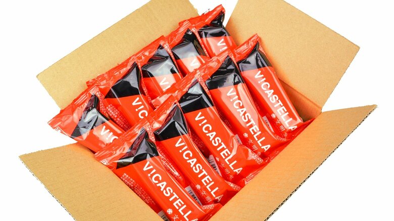 1ケース10本入のイメージ（提供：文明堂東京）