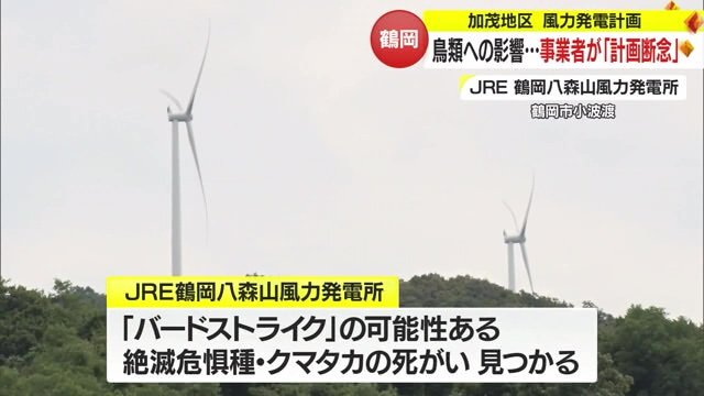 JRE鶴岡八森山風力発電所