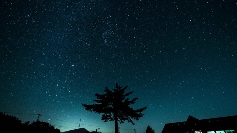 星空保護区に認定された南六呂師の星空