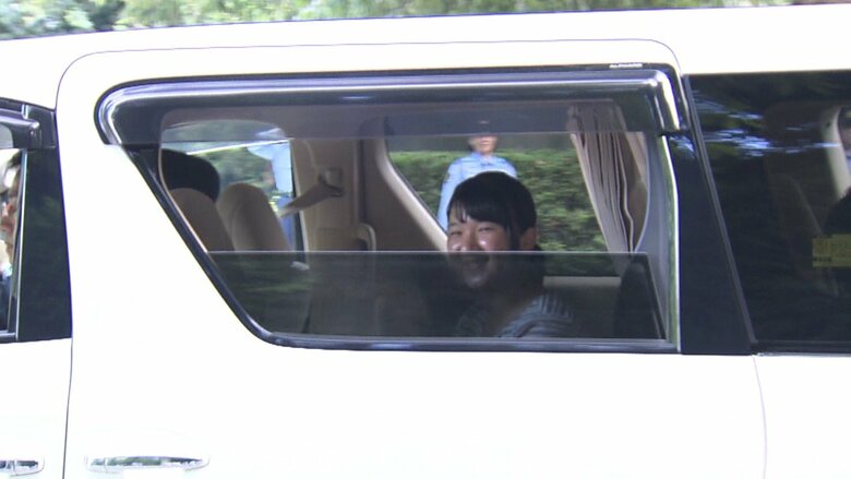 イギリスから帰国された愛子さま（2018年8月 赤坂御所）