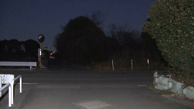 事故があった現場（神奈川・藤沢市）