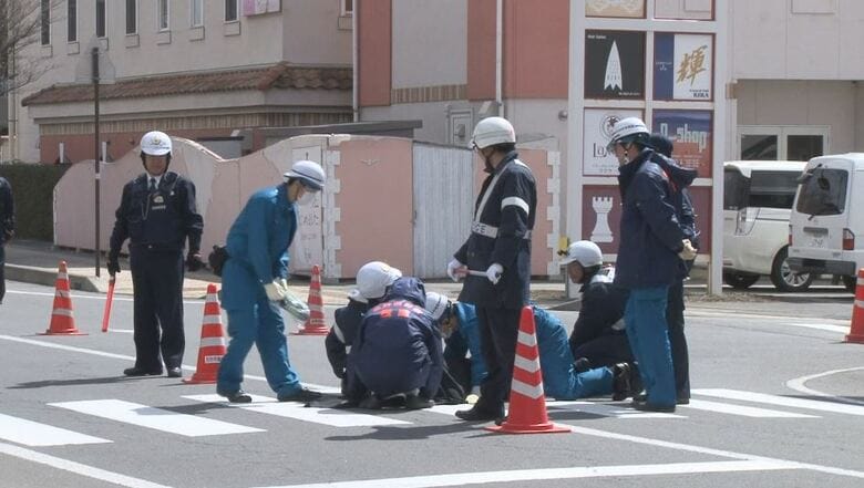 事故現場（2015年 長野県佐久市）