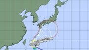 【台風情報】台風26号の進路予想　26日午前9時には沖縄の南にあり中心気圧996ヘクトパスカル　27日午前9時には強い勢力に発達し、宮古島の東約230キロに達する予想