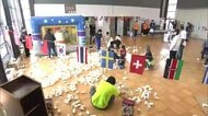 避難経験の児童も笑顔　山林火災の岩手・大槌町で子ども向けイベント開催