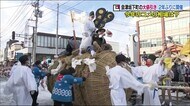 コメの相場を占う『奇祭・大俵引き』 今年は米価上昇に? 会津坂下町の新春恒例の伝統行事【福島発】