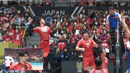 【関田誠大】マッチポイントのトスは決めていたのか？に意外な答え　フィンランド戦後インタビュー【パリ五輪予選/W杯バレー】