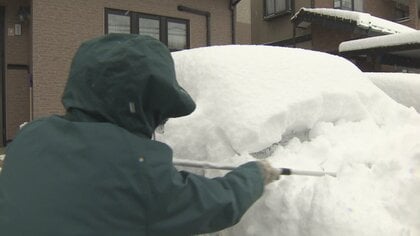 富山県内に大雪、砺波市では30センチ超の積雪　交通に影響　スリップ事故も56件