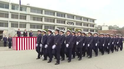 広島・呉 海上保安大学校で卒業式  幹部海上保安官へ139人が新たな旅立ち