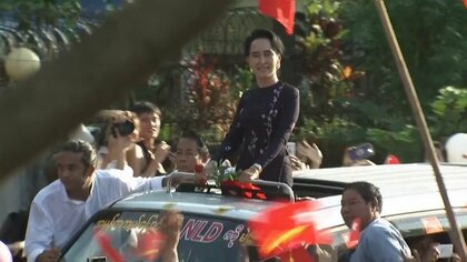 アウンサンスー・チー氏率いる「国民民主連盟」政党資格失う　国軍主導の手続きを拒否