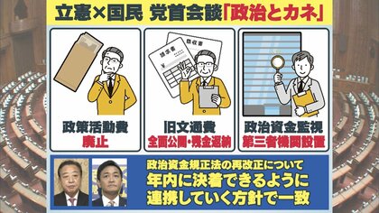 立憲・国民党首会談「103万円の壁」協力する意向　自民・国民も“協議入り”へ…フジテレビ政治部デスク「手取りは増える分ある」