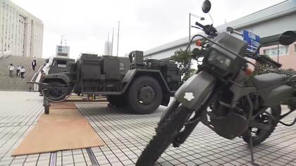 防災を“見て・学んで・体験”　フジテレビで「お台場BOSAI DAY」開催　自衛隊車両展示や救護体験も