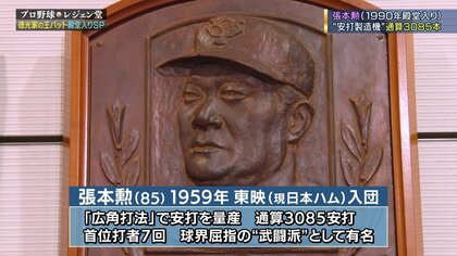 王貞治さんは肖像でも目力にビックリ！「レジェン堂」登場の選手も