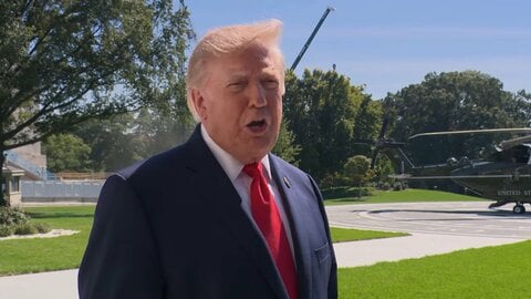 旅客機緊急着陸「イラン関与の可能性」とトランプ大統領　具体的根拠は明らかにせず　イスラエル首相「時期尚早」