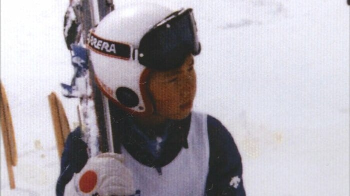 ジャンプ競技を始めたころの金子選手